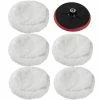 Buy 🛒 Tectake Lot de 5 peaux de polissage 220 mm + 1 disque de polissage Auto 180 mm ✨