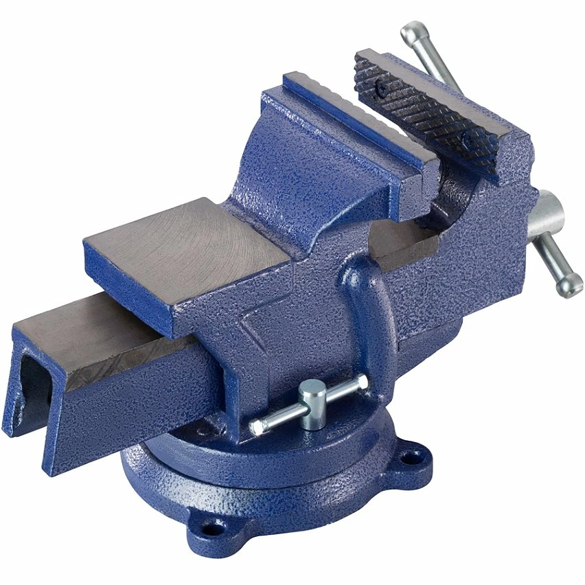 Best Pirce ⌛ Tectake Étau de serrage, établi, Enclume, Plateau Base tournante - 125 mm ❤️ 3 Best Pirce ⌛ Tectake Étau de serrage, établi, Enclume, Plateau Base tournante - 125 mm ❤️ – Image 3