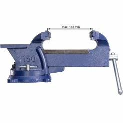 Outlet 🧨 Tectake Étau de serrage, établi, Enclume, Plateau Base tournante - 165 mm 👍 -Pas Cher Facom Magasin 4260182879603 6