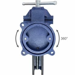 Outlet 🧨 Tectake Étau de serrage, établi, Enclume, Plateau Base tournante - 165 mm 👍 -Pas Cher Facom Magasin 4260182879603 7