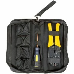 Promo 🛒 Tectake Pince à sertir 5 en 1, Pince Électricien, Pince à cliquet ✨ -Pas Cher Facom Magasin 4260435991373 3