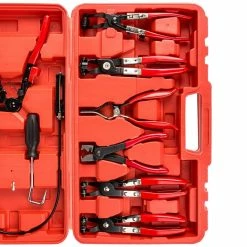 New 🔔 Tectake Kit de Pinces à Colliers et Tournevis 10 pièces 🔔 -Pas Cher Facom Magasin 4260490485640 3