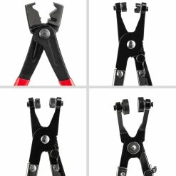 New 🔔 Tectake Kit de Pinces à Colliers et Tournevis 10 pièces 🔔 -Pas Cher Facom Magasin 4260490485640 5