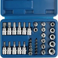 Best deal ✨ Tectake Coffret à Outils avec 34 Pièces en Acier Chrome Vanadium ⭐ -Pas Cher Facom Magasin 4260505444136 3