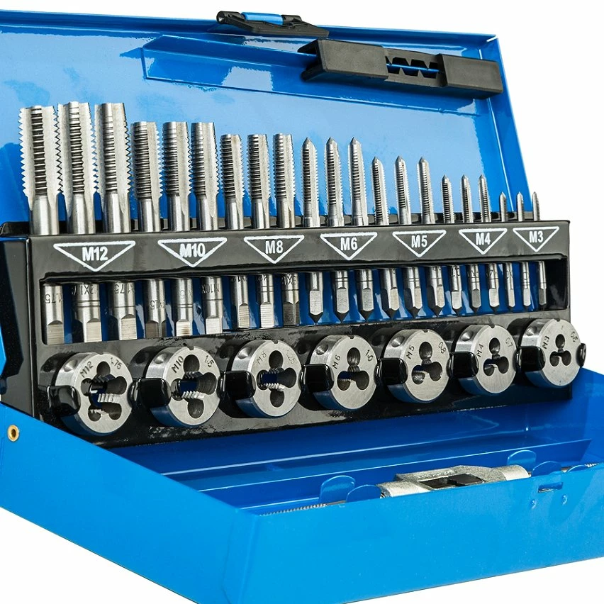 Best Pirce 🥰 Tectake Coffret avec 32 Pièces, Tarauds et Filières en Acier Carbone 🔔 2 Best Pirce 🥰 Tectake Coffret avec 32 Pièces, Tarauds et Filières en Acier Carbone 🔔 – Image 2