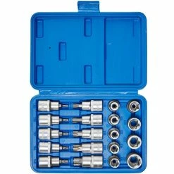 Hot Sale 🎁 Tectake Coffret Douilles Embouts Torx 19 Pièces ✔️ 6 Hot Sale 🎁 Tectake Coffret Douilles Embouts Torx 19 Pièces ✔️ -Pas Cher Facom Magasin 4260541020233 3