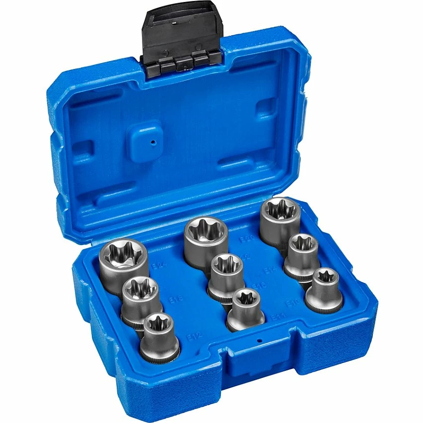 Hot Sale 🤩 Tectake Coffret Clé à Douilles Torx 9 Pièces 😉 1 Hot Sale 🤩 Tectake Coffret Clé à Douilles Torx 9 Pièces 😉