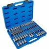 Outlet ✨ Tectake Ensemble de clé à douille embouts torx mâle longues / courtes 32 pcs 🌟