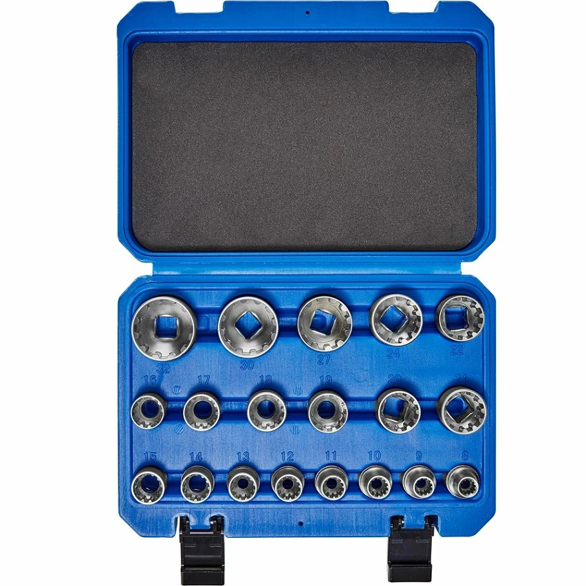 Discount ⌛ Tectake Boîte à Outils avec 19 Embouts en Acier Chrome Vanadium 🛒 3 Discount ⌛ Tectake Boîte à Outils avec 19 Embouts en Acier Chrome Vanadium 🛒 – Image 3