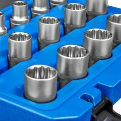 Buy 🔥 Tectake Coffret à outils 16 Pièces Clé à Douille Femelle 👏 -Pas Cher Facom Magasin 4260541020349 4