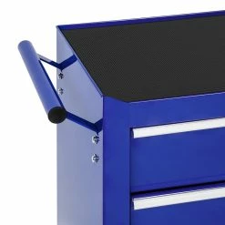 New 🧨 Tectake Servante d'atelier 5 tiroirs - bleu 🌟 -Pas Cher Facom Magasin 4260552084606 5