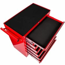 Brand new 🔥 Tectake Servante d'atelier 7 tiroirs - rouge ⭐ -Pas Cher Facom Magasin 4260552084613 3