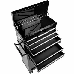 Buy 🎁 Tectake Servante d'atelier 8 tiroirs - noir 🔥 -Pas Cher Facom Magasin 4260552084651 5