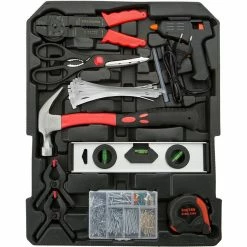 New 🎁 Tectake Caisse à outils 599 pièces 🌟 -Pas Cher Facom Magasin 4260552088284 4