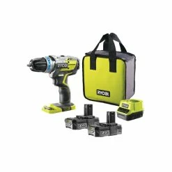 Cheap ⌛ Pack RYOBI Perceuse-visseuse à percussion 18V OnePlus Brushless - 2 Batteries LithiumPlus 2.0Ah - 1 Chargeur rapide - Sac de transport - R18PDBL-220S ✨