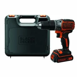 Budget 🔥 Perceuse à percussion 18V Brushless Batterie lithium 1.5 Ah Black & Decker 😀