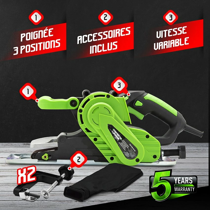 Cheap 🥰 Ponceuse à bande 2en1 1010W - Constructor 🌟 2 Cheap 🥰 Ponceuse à bande 2en1 1010W - Constructor 🌟 – Image 2