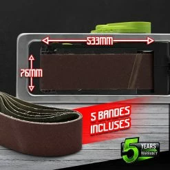 Cheap 🥰 Ponceuse à bande 2en1 1010W - Constructor 🌟 6 Cheap 🥰 Ponceuse à bande 2en1 1010W - Constructor 🌟 -Pas Cher Facom Magasin 5411074133238 3