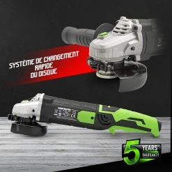 Flash Sale 🔔 Meuleuse d'angle 1200W -125MM - vitesse variable - Coffret de rangement - Constructor 🔔 7 Flash Sale 🔔 Meuleuse d'angle 1200W -125MM - vitesse variable - Coffret de rangement - Constructor 🔔 -Pas Cher Facom Magasin 5411074183592 3