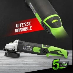 Flash Sale 🔔 Meuleuse d'angle 1200W -125MM - vitesse variable - Coffret de rangement - Constructor 🔔 8 Flash Sale 🔔 Meuleuse d'angle 1200W -125MM - vitesse variable - Coffret de rangement - Constructor 🔔 -Pas Cher Facom Magasin 5411074183592 4