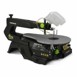 Best Sale ⌛ Scie à chantourner 120 W avec vitesse variable - Longueur de lame 127mm - Constructor ⭐