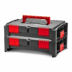 Coupon 🔥 Lot de 2 coffrets empilables BEPS1 - Constructor 🎉