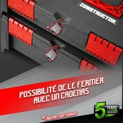 New ⌛ Lot de 3 coffrets empilables BEPS1 - Constructor 💯 -Pas Cher Facom Magasin 5411074204990 5