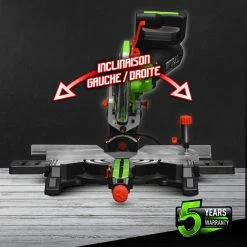 Promo 😉 Scie onglets radiale 1800w-210mmavec laser et double inclinaison - Constructor 😀 -Pas Cher Facom Magasin 5411074209445 3