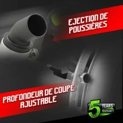 Best deal 🔥 Rainureuse 1700W - 2 disques diamant de 150mm - Constructor 👏 -Pas Cher Facom Magasin 5411074212827 3