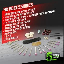 Coupon 🥰 Mini outil multi fonctions 130W - Constructor 🔔 -Pas Cher Facom Magasin 5411074212858 3