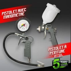 New 🎉 Constructor Kit d'accessoires 5pcs pour compresseur - Construc 🤩 -Pas Cher Facom Magasin 5411074215330 3