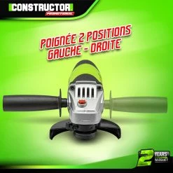 Best Pirce 🧨 Constructor promotional Meuleuse d'angle 800W - 125mm 🧨 7 Best Pirce 🧨 Constructor promotional Meuleuse d'angle 800W - 125mm 🧨 -Pas Cher Facom Magasin 5411074215453 3