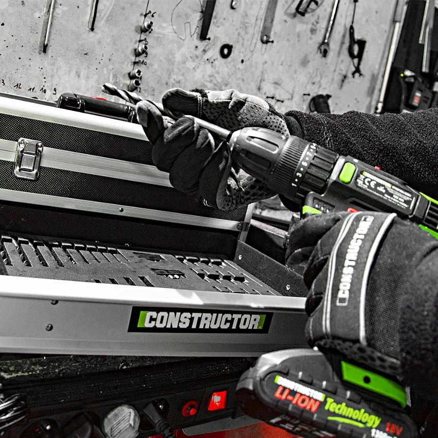 Deals 🥰 Constructor Perceuse visseuse 18V avec percussion -2 batteries ❤️ 5 Deals 🥰 Constructor Perceuse visseuse 18V avec percussion -2 batteries ❤️ – Image 5