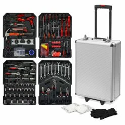 Buy ⭐ Trolley multi outils 820pcs avec poignée téléscopique - Constructor ⌛
