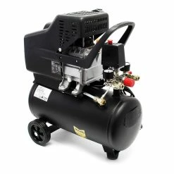 Flash Sale 🛒 Sans marque Compresseur 24 Litres 1,1 Kw Air Comprimé 8 Bar Enroulable Compresseur ⭐