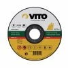Cheapest 🧨 Disque à tronçonner la pierre Diamètre 115 mm Alésage 22 mm VITOPOWER 😀