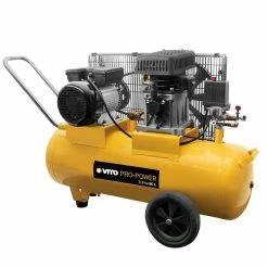 Cheapest 🥰 Compresseur à courroie 50L 1900W 2.5 CV 230V AC Pression 8 Bar VITO 🛒