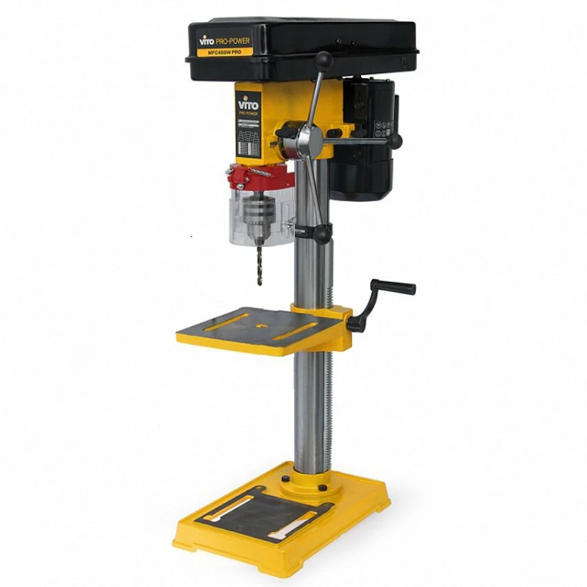 Best Sale 🌟 Perceuse à colonne 450W VITOPOWER mandrin 16mm à couronne Dentée Colonne FONTE 12 vitesses Hauteur réglable 😉 1 Best Sale 🌟 Perceuse à colonne 450W VITOPOWER mandrin 16mm à couronne Dentée Colonne FONTE 12 vitesses Hauteur réglable 😉