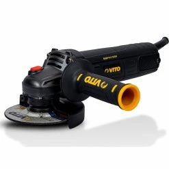 Best reviews of 🥰 Meuleuse d'angle 115mm VITO 1000W Poignée latérale Système de protection ✨