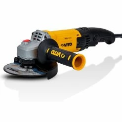 Hot Sale 🥰 Meuleuse d'angle 125mm VITO 1000W Poignée latérale Système de protection 🎉