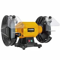 Cheapest 😉 Touret à meuler double 450 W VITO PRO-POWER 200 mm 230 V 2950 trs/min ⌛