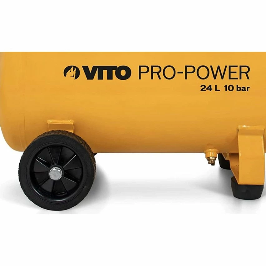 Budget 🥰 Compresseur d'air 24L Silencieux VITO 10 bar 145 PSI 2.5 CV Débit 206 L/min 🔥 3 Budget 🥰 Compresseur d'air 24L Silencieux VITO 10 bar 145 PSI 2.5 CV Débit 206 L/min 🔥 – Image 3