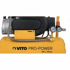 Budget 🥰 Compresseur d'air 24L Silencieux VITO 10 bar 145 PSI 2.5 CV Débit 206 L/min 🔥 10 Budget 🥰 Compresseur d'air 24L Silencieux VITO 10 bar 145 PSI 2.5 CV Débit 206 L/min 🔥 -Pas Cher Facom Magasin 5604612710743 4