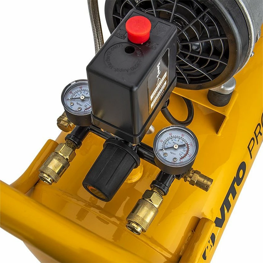 Brand new ⭐ Compresseur d'air Silencieux 50L 1.5 CV 1100W VITO 8 bar ⌛ 4 Brand new ⭐ Compresseur d'air Silencieux 50L 1.5 CV 1100W VITO 8 bar ⌛ – Image 4