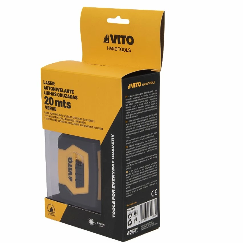 Outlet 🤩 Niveau Laser de poche 2 lignes Vertes Portée 20 m VITO Intérieur extérieur 2 piles fournies 🎁 4 Outlet 🤩 Niveau Laser de poche 2 lignes Vertes Portée 20 m VITO Intérieur extérieur 2 piles fournies 🎁 – Image 4