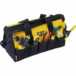 Buy ✔️ Sac a outils Caterpillar 28L Base PVC Tissu Polyester 600D 10 poches extérieures 10 poches intérieures Léger ❤️ -Pas Cher Facom Magasin 5711013109639 3