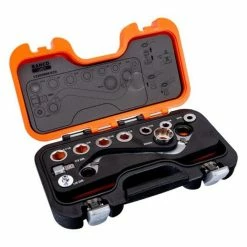 Top 10 😀 BAHCO - Jeu de clés polygonales à cliquet en forme de S et adaptateurs - 29 pcs/boîte ✔️