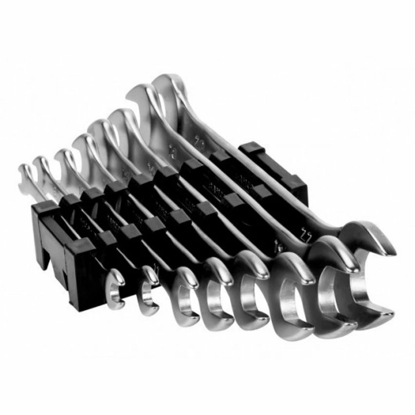 Cheapest 🔥 BAHCO - Jeu de clés à fourche doubles, dimensions métriques - 8 pcs/clip plastique ✨ 1 Cheapest 🔥 BAHCO - Jeu de clés à fourche doubles, dimensions métriques - 8 pcs/clip plastique ✨