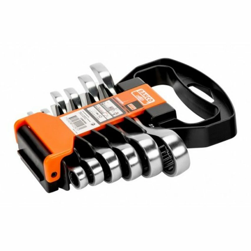 Discount đ BAHCO - Jeu de clĂ©s mixtes Ă cliquet sĂ©rie courte - 6 pcs/support en plastique â 1 Discount đ BAHCO - Jeu de clĂ©s mixtes Ă cliquet sĂ©rie courte - 6 pcs/support en plastique â