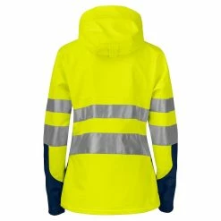 Wholesale 😀 Projob 6423 PARKA HV SOFTSHELL FEMME EN ISO 20471 ✔️ -Pas Cher Facom Magasin 7316220606698 2 1